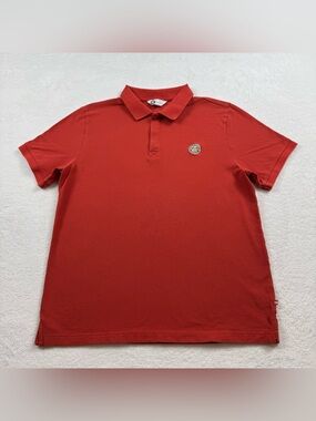Roland Garros Paris polo shirt men’s sizeXL red short sleeve tennis French open